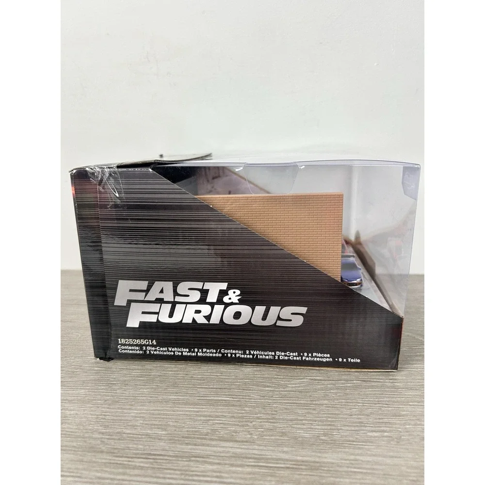 Jada Nano Scene Fast And Furious Tokyo Drift Han Garage Diorama Set 36403